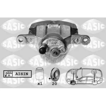 Étrier de frein avant gauche SASIC OEM 4775052020