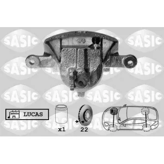 Étrier de frein avant droit SASIC OEM 410012F521