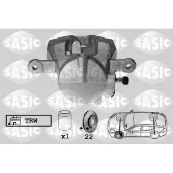 Étrier de frein avant gauche SASIC OEM A1694200583