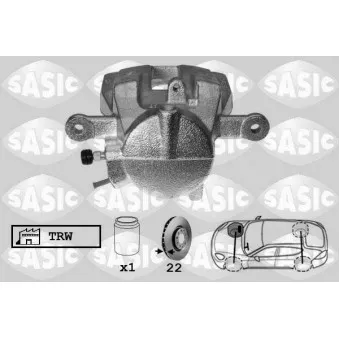 Étrier de frein avant droit SASIC OEM 1694201483