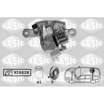 Étrier de frein arrière droit SASIC OEM 43018SAAJ51