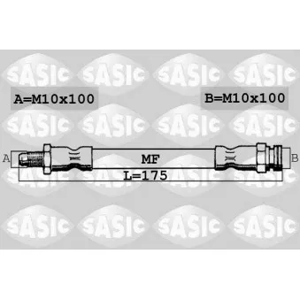 Flexible de frein SASIC OEM 480669