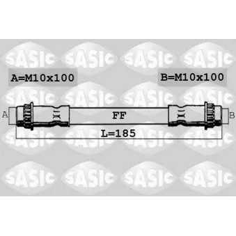 Flexible de frein SASIC OEM 24.5239-0165.3