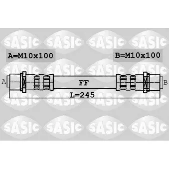 Flexible de frein SASIC OEM 5562078