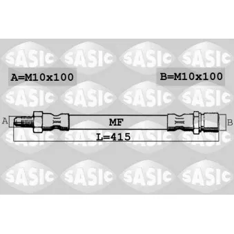 Flexible de frein SASIC OEM BP4K43980F