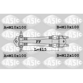Flexible de frein SASIC OEM 4409342