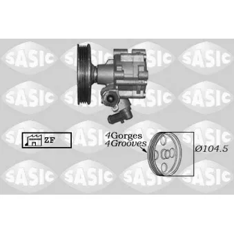 SASIC 7070003 - Pompe hydraulique, direction