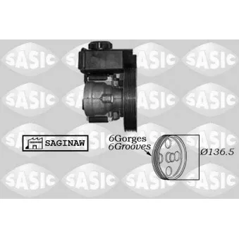 Pompe hydraulique, direction SASIC OEM 4007LG