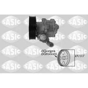 Pompe hydraulique, direction SASIC OEM 4007L9