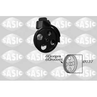 Pompe hydraulique, direction SASIC OEM 4007Z4