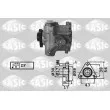 SASIC 7076049 - Pompe hydraulique, direction
