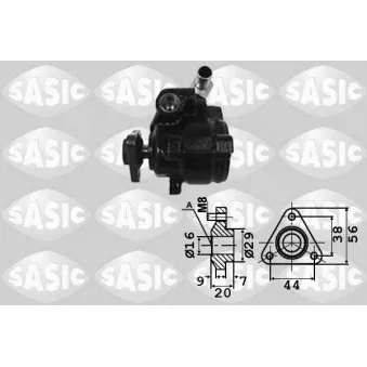 SASIC 7076057 - Pompe hydraulique, direction