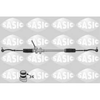 Crémaillière de direction SASIC 7376022B
