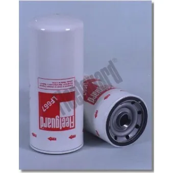 Filtre à huile FLEETGUARD LF667 pour VOLVO N10 N 10/260 - 260cv
