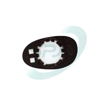 SPJ L-0214 - Verre de rétroviseur, rétroviseur extérieur