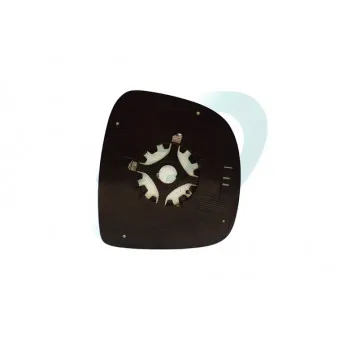 SPJ L-0415 - Verre de rétroviseur, rétroviseur extérieur