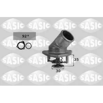 Thermostat d'eau SASIC OEM 1338060