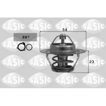 Thermostat d'eau SASIC OEM BSG 90-125-001