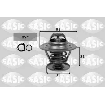 Thermostat d'eau SASIC 9000161