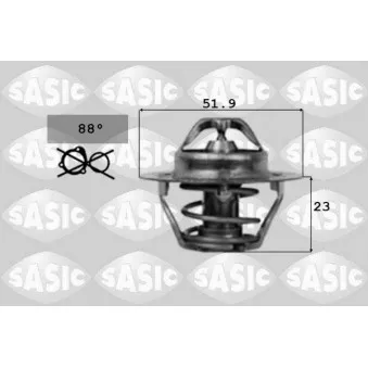 SASIC 9000168 - Thermostat d'eau