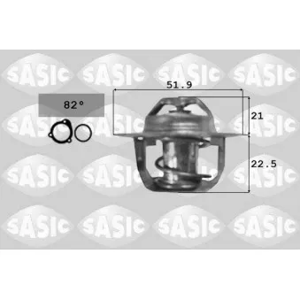 Thermostat d'eau SASIC OEM b3h715171a