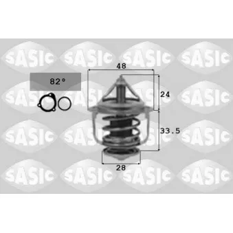 SASIC 9000317 - Thermostat d'eau