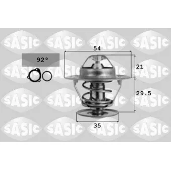 Thermostat d'eau SASIC OEM 6058444