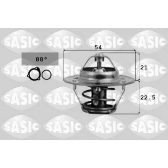 Thermostat d'eau SASIC OEM BBT003