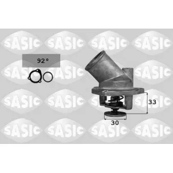 Thermostat d'eau SASIC OEM 1338063