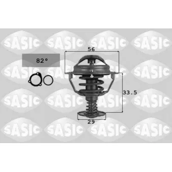 Thermostat d'eau SASIC OEM ADT39213