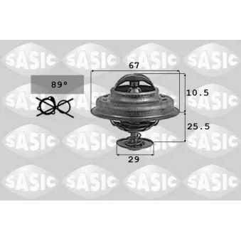 SASIC 9000741 - Thermostat d'eau