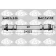 SASIC SBH0148 - Flexible de frein