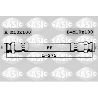 Flexible de frein SASIC OEM T496053