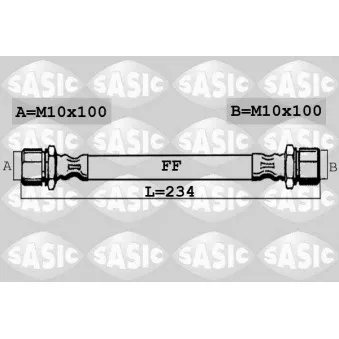 Flexible de frein SASIC OEM ADG053274