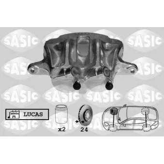 Étrier de frein avant droit SASIC OEM 440189