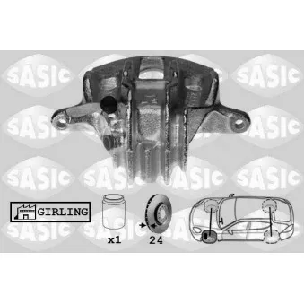 Étrier de frein avant gauche SASIC OEM 440196