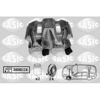 Étrier de frein avant gauche SASIC SCA4026