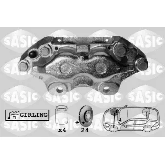 Étrier de frein avant droit SASIC OEM 7701499320