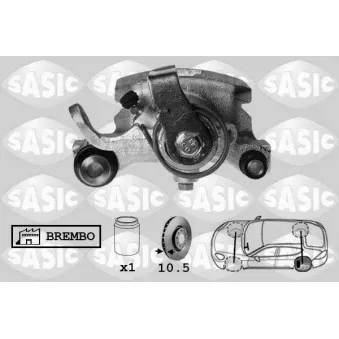 Étrier de frein arrière gauche SASIC OEM 7701203724