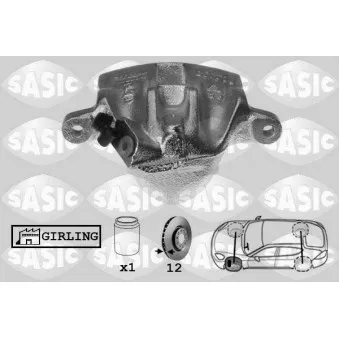 Étrier de frein avant gauche SASIC OEM 791444