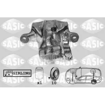 Étrier de frein arrière gauche SASIC OEM 443615423A