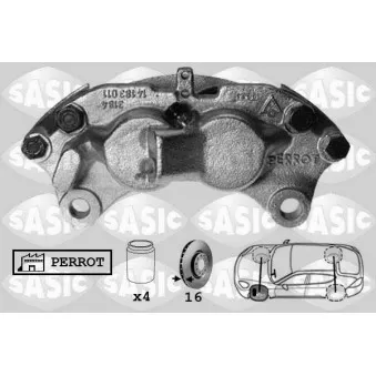 Étrier de frein avant gauche SASIC SCA6580