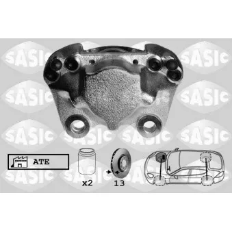 Étrier de frein avant droit SASIC OEM 251615108