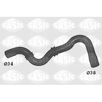 Durite de radiateur SASIC SWH0422