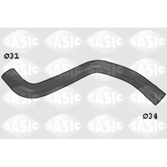 Durite de radiateur SASIC OEM 7700790238