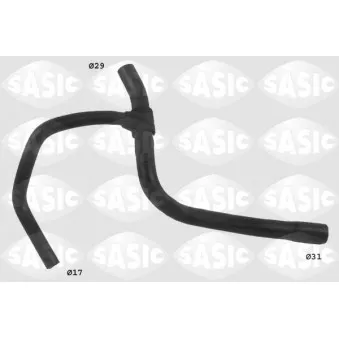 Durite de radiateur SASIC OEM 8200852172