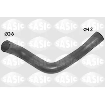 SASIC SWH6670 - Durite de radiateur