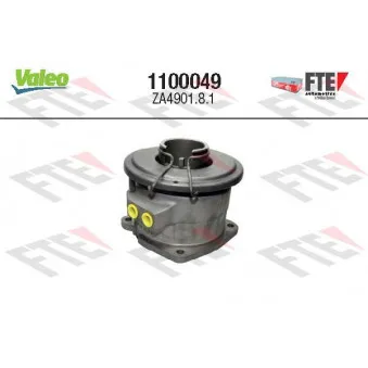 Butée hydraulique, embrayage FTE 1100049 pour MAN L2000 6,153 - 150cv