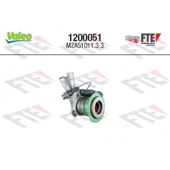 Butée hydraulique, embrayage FTE 1200051 pour MERCEDES-BENZ ATEGO 2 1618 K - 177cv