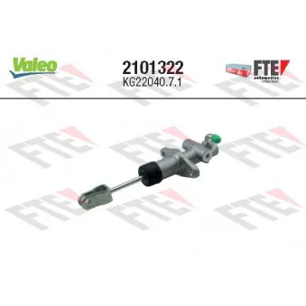 FTE 2101322 - Cylindre émetteur, embrayage
